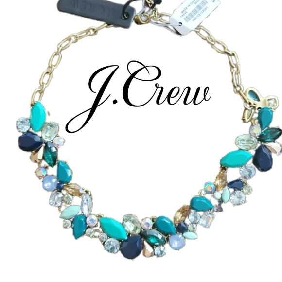 J. Crew Jewelry - J. Crew Statement Necklace Goldtone NWT